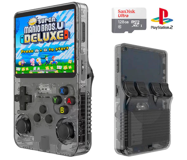 Portátil R36S™ Original - 21.500 Jogos de 20+ Consoles (180 dias de Garantia)